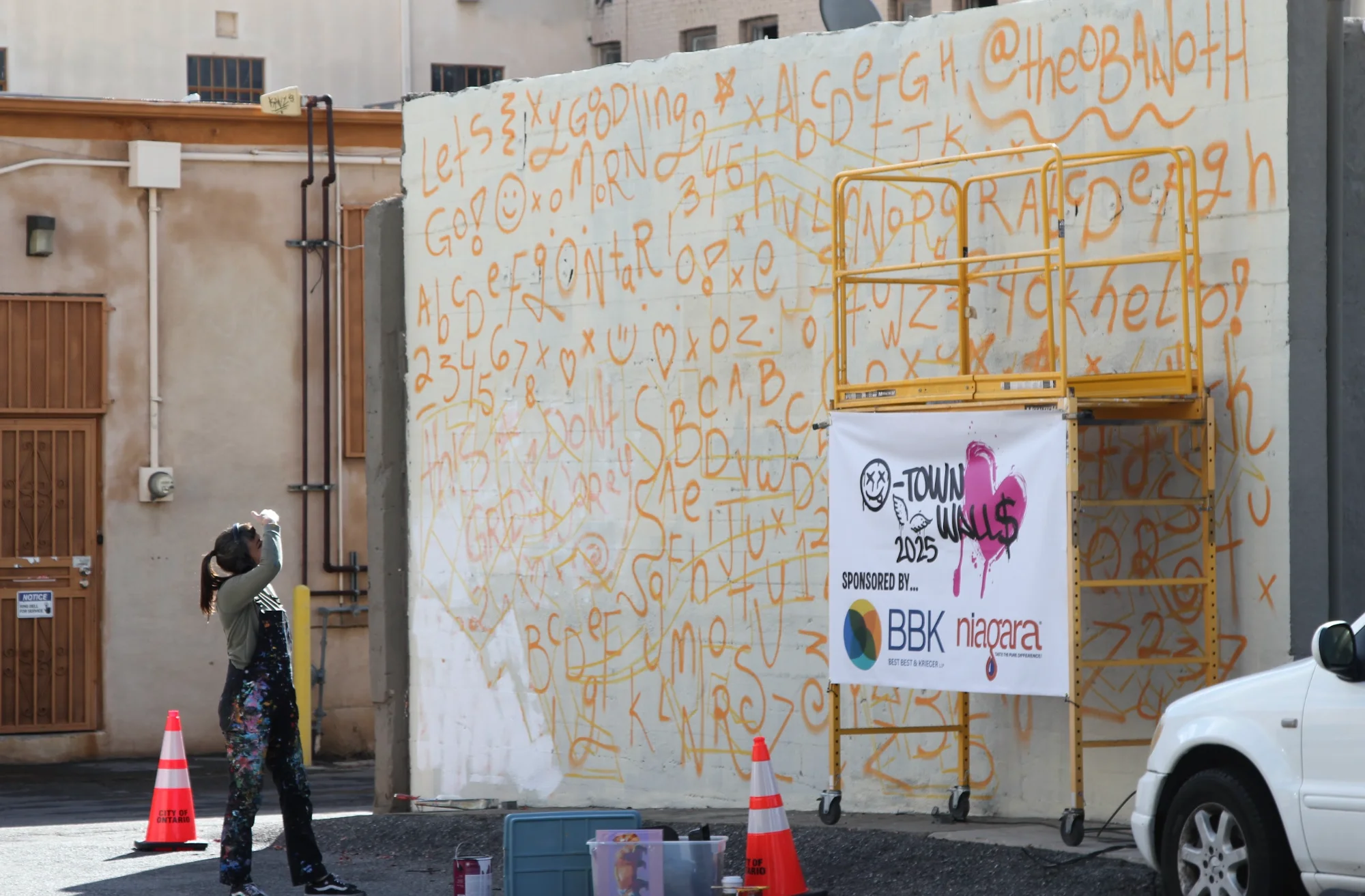 The Obanoth starting mural